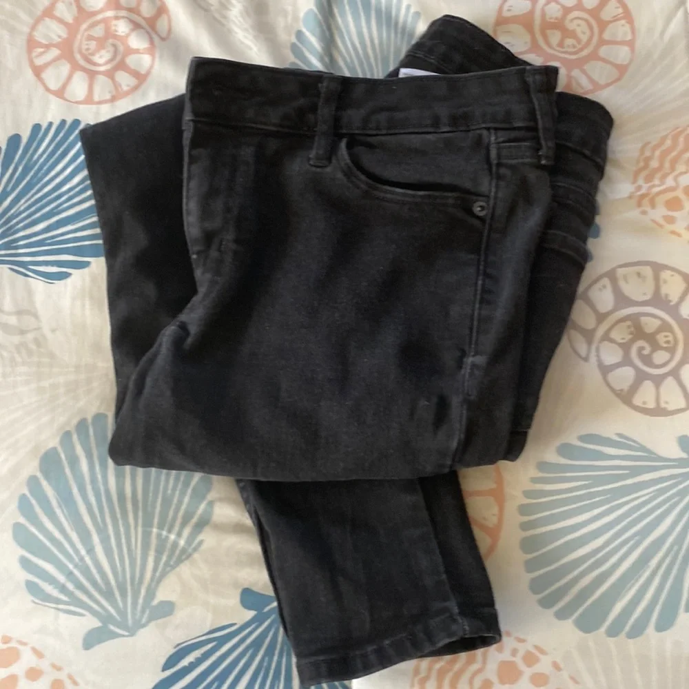 OLD NAVY Girls black jeans, size 8